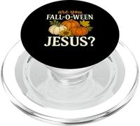 Are You Fall-O-Ween Gesù Umorismo della raccolta della zucca autunnale PopSockets PopGrip per MagSafe