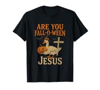 Are You Fall-O-Ween Jesus Christian Halloween Fall Costume Maglietta