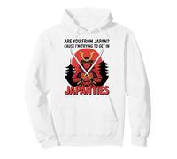 Are You from Japan Cause I'm Trying To Get in Japanties Felpa con Cappuccio