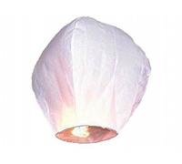AREA 100 PZ Sky Lantern Lanterna Cinese Cinesi Volante Mongolfiera X Matrimonio Bianchi