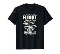 Area 51 UFO Groom Lake Advance Flight training T Shirt Maglietta