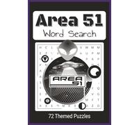 Area 51 Word Search Puzzle Book: Easy to Read Ufo, Alien Word Find