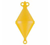 AREA Gavitello Boa biconico ormeggio Accessori per Uso Nautico mm 270 Giallo imbarcazioni Mare