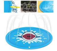 Area giochi acquatica rinfrescante e divertente, ideale per l'estate, facile da montare, con altezza del getto d'acqua regolabile. Sicura e