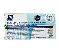 AREA LAB Srls TEST AUTODIAGNOSTICO DEEPBLUE SARS-COV2&INFLUENZA B&RSV&ADV RILEVAZIONE QUALITATIVA ANTIGENI SARS-COV-2/INFLUENZA B/VIRUS RESPIRATORIO SINCIZIALE/ADENOVIRUS TAMPONE NASALE