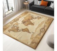 Area Rugs Fantasy - Tappeto con stampa di buchi neri, per soggiorno e camera da letto, antiscivolo, morbido e confortevole, perfetto per pavimenti in legno, 60 x 110 cm, blu nero