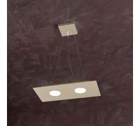 AREA SOSPENSIONE 2 LUCI SABBIA 1127-S2 R-SA