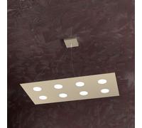 AREA SOSPENSIONE 8 LUCI SABBIA 1127-S8 R-SA