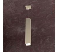 AREA SOSPENSIONE TUBO H.50 1 LUCE SABBIA 1127-S50-SA