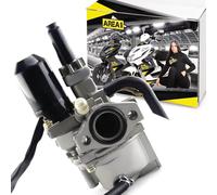 Area1 Carburatore di ricambio 12mm per 50ccm compatibile con Speedfight 1 2 Squab TKR Elystar Vivacity Trekker Limbo Gipsy, Curio DJ Fever K12, Dio HSC Shadow