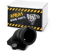Area1 Collettore di aspirazione di ricambio, 50 cc, 2T, compatibile con - Scooter NRG Power TPH Fly Liberty Free Zip Free Diesis Sfera, Runner, SR R, S Primavera Sprint