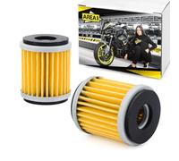 Area1 FILTRO OLIO 38x46mm HF140 "3 pezzi" compatibile con MT-125 YZF-R125, WR250, XT250, YZ250, WR450, YZ450 / Compatibile con SMS SMR TE 125, Fantic Caballero, Gas EC250 300 450 450