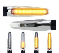 Area1 Indicatore di direzione a LED per moto, compatibile con Moto Guzzi Bellagio 940 / Quota 1000, 1100 (omologato CE/2 pezzi) (V16)