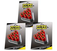 Area1 Set di 3 pezzi Rulli Variatore 19x15 15,5 mm Rotoli per Variatore/Pesi Del Variatore - Peso liberamente selezionabile - (8,0/8,5/9,0)