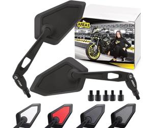 Area1 Set specchietti retrovisori universali Area1 omologati per moto