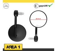 Area1 Specchietto Fine Manubrio per Waap Doodo Sky Cruiser per Speedjet R (V48)