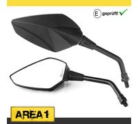 Area1 Specchietto Retrovisore Set per Jetix Visar Gt Grand Dink Dj - S Vitality