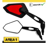 Area1 Specchietto Retrovisore Specchio Set per Chiochiola Sgx +Sky Sxr Scv Lead