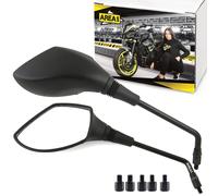 Area1 Specchietto Scooter Retrovisore E-Certificazione per ad Es. beta Brixton (