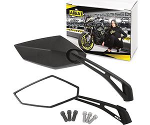 Area1 Specchio retrovisore set compatibile con Moto Guzzi Griso 850, 1100, 1200 (V39)