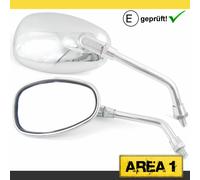 Area1 Specchio Set Di Retrovisore Per V7 2 Special Stone Racer Classic Cafe (V8)