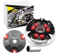 Area1 Tuning Variomatik compatibile con Yamaha 50ccm 2 tempi Aerox 50 (R/Naked) Neos Jog R BWS compatibile con MBK Nitro Booster Ovetto MachG Stunt compatibile con Malaguti F10 Jet F12 Phantom F15