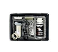 AREABOXES Kit Ripristino Fari Auto con POLIMERO Liquido. Kit Completo di Polimeri Rapido E Semplice, Tutto Il Cecessario per Ripristinare i Tuoi Fari Completamente Come Nuovi. (Low-Kit)