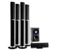 Areal 652 - Impianto surround a 5.1 canali, 145 W, RMS, Bluetooth, USB, SD, AUX