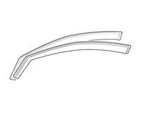 AREARICAMBI ANTIVENTO COMPATIBILE CON CADDY-CADDY MAXI 3-5 PORTE 2005 IN POI FUME COPPIA ANTERIORE