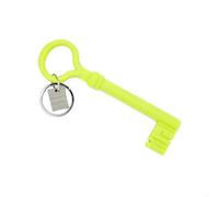 Areaware Key | Portachiavi in silicone | Harry e placcato Argento, colore: Chartreuse (verde chiaro)., cod. HARK4KG