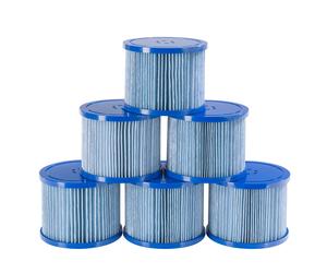 AREBOS 6x filtro antimicrobico per spa piscina idromassaggio filtra e pulisce
