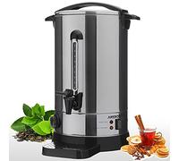 Arebos Bollitore 20 L 1650 W | Dispenser con Rubinetto | Vin Brulè Tè | Distributore elettrico di bevande calde con rubinetto | Ideale per vin brulè, tè e caffè | Temperatura regolabile 30-110 °C
