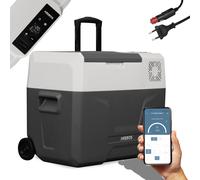AREBOS compressore cool box con ruote 39 L frigorifero per auto APP freezer box [EEK: D]