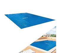 Arebos Copertura Solare per Piscina | Copertura Solare Quadrata Ø 3 x 2 m Blu | 120 µm | Riscaldamento della Piscina per Il Riscaldamento dell'Acqua | Telone Termico