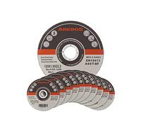 Arebos Dischi da taglio 200 pezzi | Ø 125mm x 1mm x 22,2mm | adatto per acciaio, acciaio inossidabile, inox, ferro, lamiera, metallo | avanti e indietro | EN 12413 | (MPA) certificato