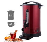 AREBOS Acqua Calda tè Caffè Dispenser 8,8L Scaldabagno Distributore Bevande 950W