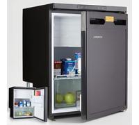 AREBOS Frigorifero a Compressore 65L 12/24V con Freezer -20°C per Camper Auto