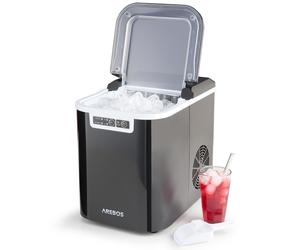AREBOS Ice Cube Maker 2,2 L Fabbricante di Ghiaccio 12 kg in 24 h