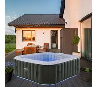 AREBOS In-Outdoor Whirlpool Spa Piscina Riscaldata Accessorio per Massaggi