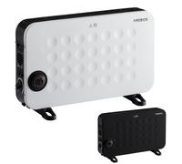 AREBOS Riscaldatore Convettore Portatile 2000 W Riscaldatore Elettrico Bianco - bianco 4252023107358