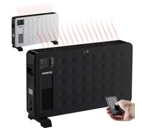 AREBOS Riscaldatore Convettore 2300 W Riscaldatore Elettrico Nero