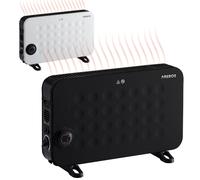 AREBOS Riscaldatore Convettore Portatile 2000 W Riscaldatore Elettrico Bianco