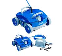 Arebos Robot pulitore automatico per piscine fino a 50 m³ | Aspiratore per pavimenti con 2 modalità di pulizia | Pulizia efficiente e facile manutenzione