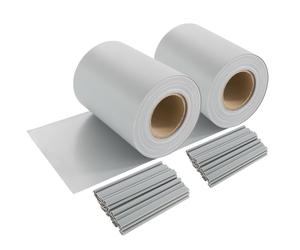 AREBOS Schermo da privacy per balcone Tende da privacy 70m grigio