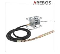 AREBOS Vibratore per calcestruzzo Vibratore interno Vibratore per palline 1500W