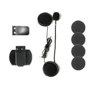 Arecobticy 1. Cuffie per moto con altoparlanti che riducono il rumore e porta audio da 3,5 mm per attrezzatura da equitazione, caschi ergonomici per lunghe distanze