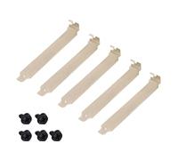 Arecobticy 5 coperture PCI ventilate da 12 cm per aumentare il raffreddamento, per la maggior parte dei modelli PCI, staffa di copertura con viti