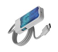 Arecobticy Adattatore di tipo C per cuffie da gioco, telefono, tablet, ricarica rapida, controllo della musica per smartphone, tablet, giochi