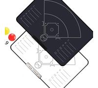 Arecobticy Allenatori di basket Essential Coaching Board Cancella Superfici Campi Marcature Texture per la pianificazione della strategia Consiglio di formazione