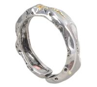 Arecobticy Anelli con pietra dei desideri con lavorazione artigianale dettagliata adatti a chi ama i gioielli vintage e personalizza gli stili retrò, Misura unica, come descritto, come descritto